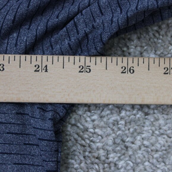 Nike Golf Michigan Polo Shirt Mens Large Blue Vapor Standard Fit S/S Dri-Fit - Picture 11 of 13